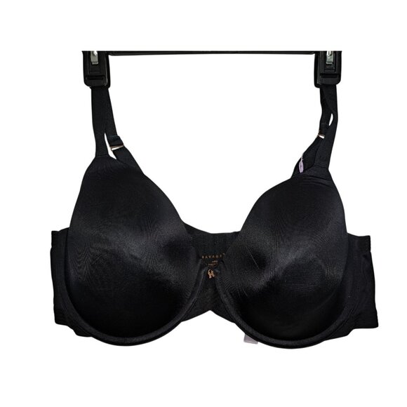 Savage X Fenty 44DD Black Underwire T-Shirt Bra Plus Full Coverage - Picture 1 of 6